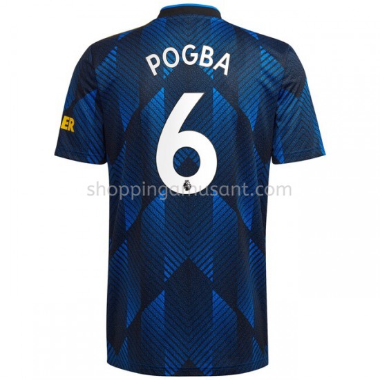 Maillot de Foot Manchester United Paul Pogba 6 Neutre 2021-2022 Manche Courte