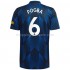 Maillot de Foot Manchester United Paul Pogba 6 Neutre 2021-2022 Manche Courte