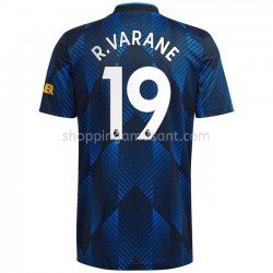 Maillot de Foot Manchester United Raphael Varane 19 Neutre 2021-2022 Manche Courte