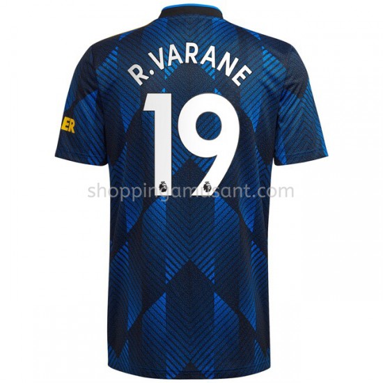 Maillot de Foot Manchester United Raphael Varane 19 Neutre 2021-2022 Manche Courte