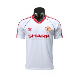 Maillot de Foot Manchester United Retro Extérieur 1988 Manche Courte