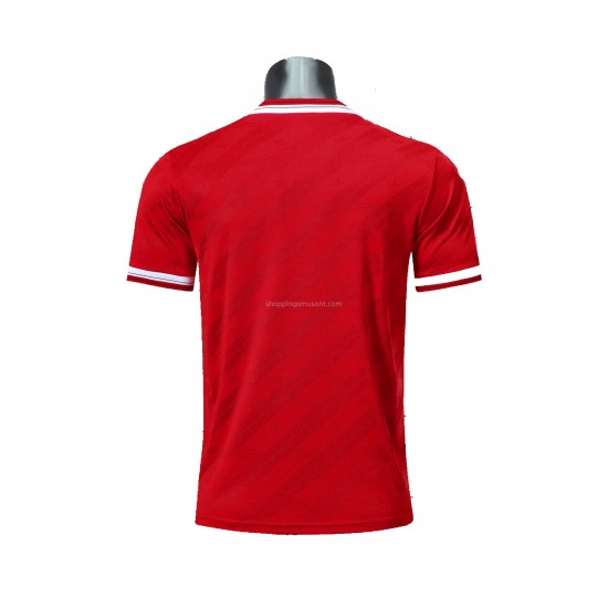 Maillot de Foot Manchester United Retro Domicile 1986 Manche Courte