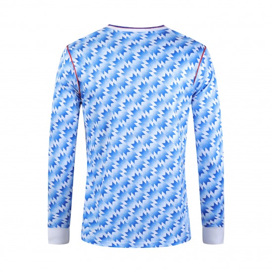 Maillot de Foot Manchester United Retro Domicile 1992 Manche Longue