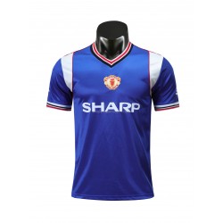 Maillot de Foot Manchester United Retro Neutre 1985 Manche Courte
