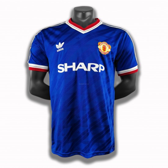 Maillot de Foot Manchester United Retro Neutre 1986 Manche Courte