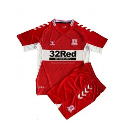 Maillot de Foot Middlesbrough Enfant Domicile 2021-2022 Manche Courte