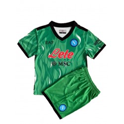 Maillot de Foot SSC Neapel Gardien Enfant Domicile 2021-2022 Manche Courte