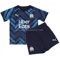 Maillot de Foot Olympique de Marseille Enfant Extérieur 2021-2022 Manche Courte