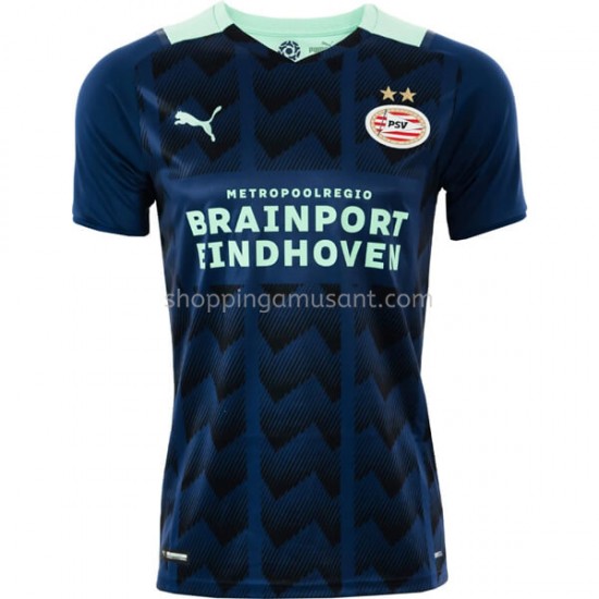 Maillot de Foot PSV Eindhoven Extérieur 2021-2022 Manche Courte