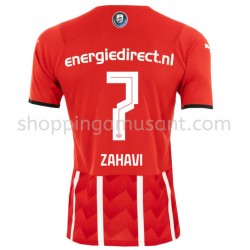 Maillot de Foot PSV Eindhoven Eran Zahavi 7 Domicile 2021-2022 Manche Courte