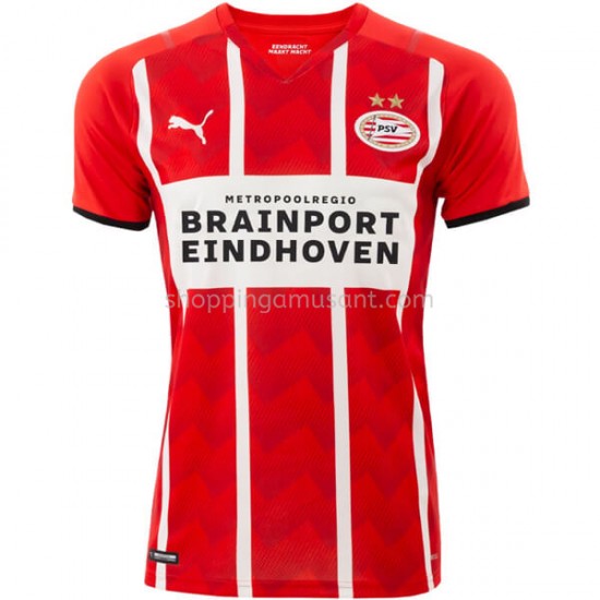 Maillot de Foot PSV Eindhoven Domicile 2021-2022 Manche Courte