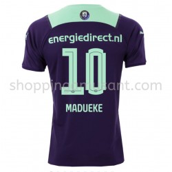 Maillot de Foot PSV Eindhoven Noni Madueke 10 Extérieur 2021-2022 Manche Courte