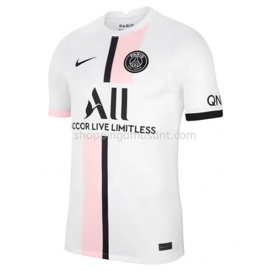 Maillot de Foot Paris Saint-Germain Extérieur 2021-2022 Manche Courte