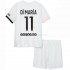 Maillot de Foot Paris Saint-Germain Di Maria 11 Enfant Extérieur 2021-2022 Manche Courte