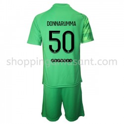 Maillot de Foot Paris Saint-Germain Gardien Gianluigi Donnarumma 50 Enfant Neutre 2021-2022 Manche Courte