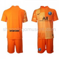 Maillot de Foot Paris Saint-Germain Gardien Enfant Domicile 2021-2022 Manche Courte