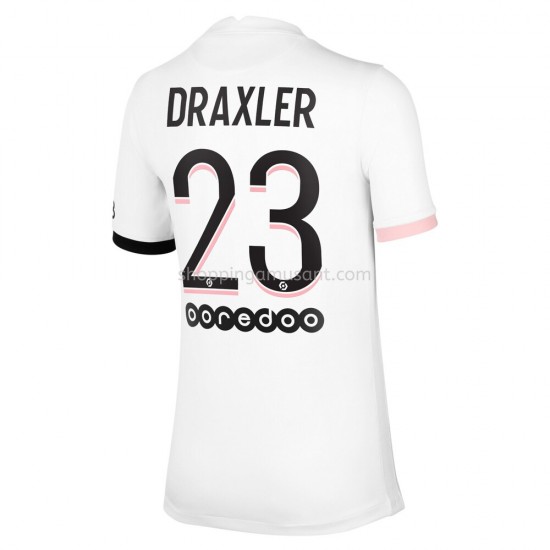 Maillot de Foot Paris Saint-Germain Julian Draxler 23 Extérieur 2021-2022 Manche Courte