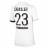 Maillot de Foot Paris Saint-Germain Julian Draxler 23 Extérieur 2021-2022 Manche Courte