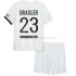 Maillot de Foot Paris Saint-Germain Julian Draxler 23 Enfant Extérieur 2021-2022 Manche Courte