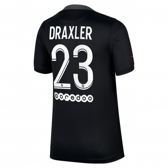 Maillot de Foot Paris Saint-Germain Julian Draxler 23 Neutre 2021-2022 Manche Courte