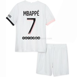 Maillot de Foot Paris Saint-Germain Kylian Mbappé 7 Enfant Extérieur 2021-2022 Manche Courte