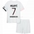 Maillot de Foot Paris Saint-Germain Kylian Mbappé 7 Enfant Extérieur 2021-2022 Manche Courte