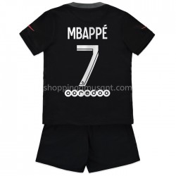 Maillot de Foot Paris Saint-Germain Kylian Mbappé 7 Enfant Neutre 2021-2022 Manche Courte