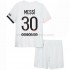 Maillot de Foot Paris Saint-Germain Lionel Messi 30 Enfant Extérieur 2021-2022 Manche Courte