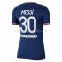 Maillot de Foot Paris Saint-Germain Lionel Messi 30 Féminine Domicile 2021-2022 Manche Courte