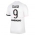 Maillot de Foot Paris Saint-Germain Mauro Icardi 9 Extérieur 2021-2022 Manche Courte