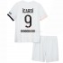 Maillot de Foot Paris Saint-Germain Mauro Icardi 9 Enfant Extérieur 2021-2022 Manche Courte