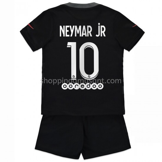 Maillot de Foot Paris Saint-Germain Neymar JR 10 Enfant Neutre 2021-2022 Manche Courte