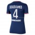 Maillot de Foot Paris Saint-Germain Sergio Ramos 4 Féminine Domicile 2021-2022 Manche Courte