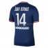 Maillot de Foot Paris Saint-Germain PSG Juan Bernat 14 Domicile 2021-2022 Manche Courte