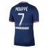 Maillot de Foot Paris Saint-Germain PSG Kylian Mbappé 7 Domicile 2021-2022 Manche Courte