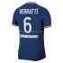 Maillot de Foot Paris Saint-Germain PSG Marco Verratti 6 Domicile 2021-2022 Manche Courte