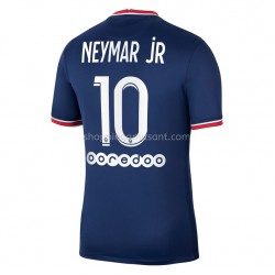 Maillot de Foot Paris Saint-Germain PSG Neymar Jr 10 Domicile 2021-2022 Manche Courte