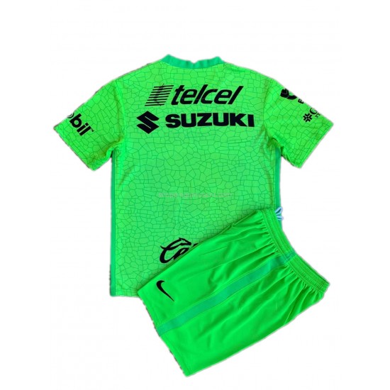 Maillot de Foot Pumas UNAM Gardien Enfant Neutre 2021-2022 Manche Courte