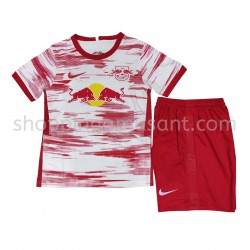 Maillot de Foot RB Leipzig Enfant Domicile 2021-2022 Manche Courte