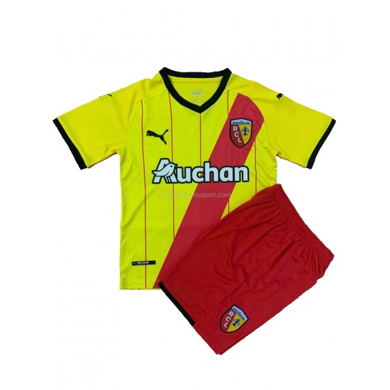 Maillot de Foot RC Lens Enfant Domicile 2021-2022 Manche Courte