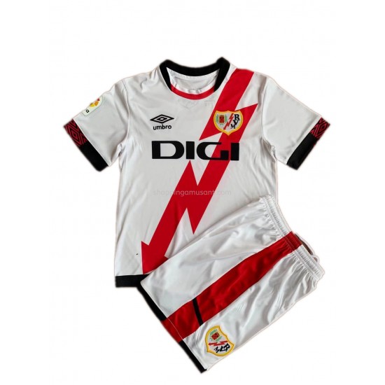 Maillot de Foot Rayo Vallecano Enfant Domicile 2021-2022 Manche Courte