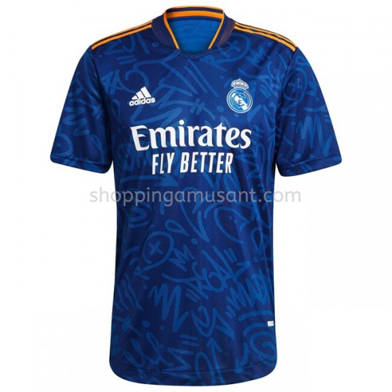 Maillot de Foot Real Madrid Extérieur 2021-2022 Manche Courte