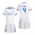 Maillot de Foot Real Madrid David Alaba 4 Enfant Domicile 2021-2022 Manche Courte