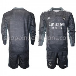 Maillot de Foot Real Madrid Gardien Enfant Domicile 2021-2022 Manche Longue