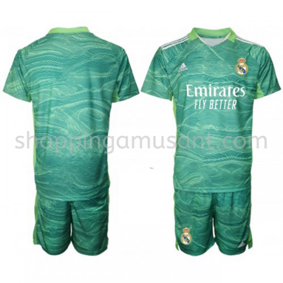 Maillot de Foot Real Madrid Gardien Enfant Neutre 2021-2022 Manche Courte