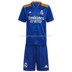 Maillot de Foot Real Madrid Enfant Extérieur 2021-2022 Manche Courte