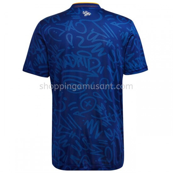 Maillot de Foot Real Madrid Enfant Extérieur 2021-2022 Manche Courte