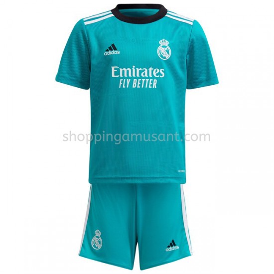 Maillot de Foot Real Madrid Enfant Neutre 2021-2022 Manche Courte