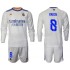 Maillot de Foot Real Madrid Kroos 8 Enfant Domicile 2021-2022 Manche Longue