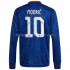 Maillot de Foot Real Madrid Luka Modrić 10 Extérieur 2021-2022 Manche Longue